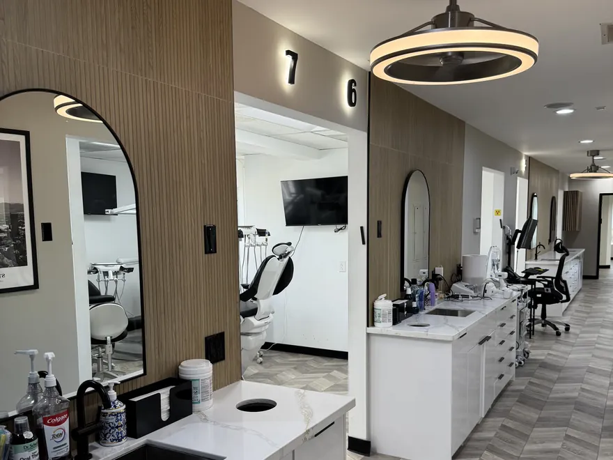 Treatment rooms 6 and 7 at Studio City Smiles